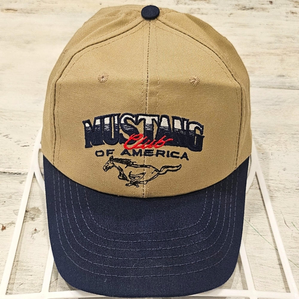 Vintage Ford Mustang Club of America Snapback Hat  - Union Made in the USA